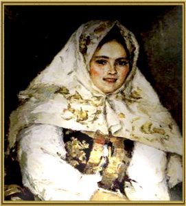Сибирская красавица. 1891. Холст, масло.
